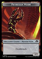 Phyrexian Wurm — Modern Horizons 3 Tokens 17