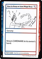 How to Keep an Izzet Mage Busy — Mystery Booster Playtest Cards 2019 93