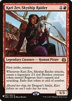 Kari Zev, Incursora das Aeronaus — The List AER-87