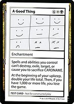 A Good Thing — Mystery Booster Playtest Cards 2021 86