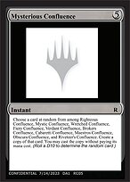 Mysterious Confluence — Unknown Event RC05a