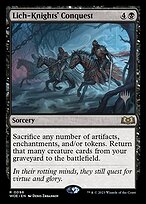 Conquista dos Cavaleiros Liches — Wilds of Eldraine Promos 96p