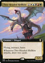 Dragão Avérneo de Duas Cabeças — Dominaria United Commander 90