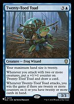Twenty-Toed Toad — The List BLC-16