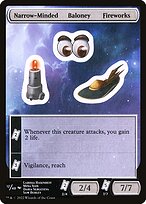 Narrow-Minded Baloney Fireworks — Unfinity Sticker Sheets 12