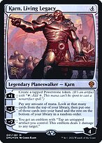 Karn, Living Legacy — Dominaria United Promos 1s
