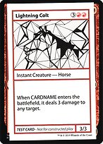 Lightning Colt — Mystery Booster Playtest Cards 2021 57