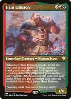 Hans Eriksson — Commander Legends 599