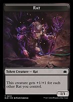 Rat — Bloomburrow Tokens 13