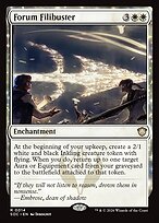 Forum Filibuster — Secrets of Strixhaven Commander 14