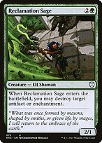 Sábia da Reivindicação — Kaldheim Commander 72