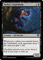 Lâmina Noturna de Nadier — Commander Masters 175