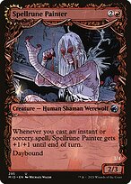 Pintora das Runas Mágicas // Uivadora das Runas Mágicas — Innistrad: Midnight Hunt 295