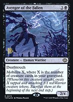 Avenger of the Fallen — Tarkir: Dragonstorm Promos 73s
