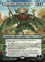 Nissa, Abaladora do Mundo — Bloomburrow Commander 84
