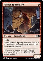 Guarda Lanceira Assediada — Wilds of Eldraine 135