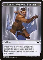 Lukka, Wayward Bonder Emblem — Strixhaven: School of Mages Tokens 8