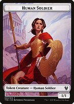 Human Soldier — Theros Beyond Death Tokens 2