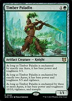 Paladino Lenhoso — Wilds of Eldraine Commander 20