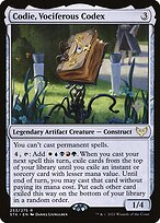 Codie, Códice Vocífero — Strixhaven: School of Mages Promos 253p