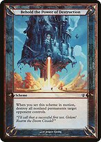 Behold the Power of Destruction — Archenemy Schemes 4★