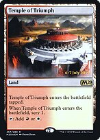 Templo do Triunfo — Core Set 2020 Promos 257s