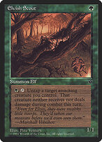 Elvish Scout — Fallen Empires 68b