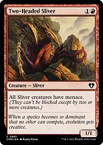 Fractius de Duas Cabeças — Commander Masters 883