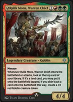A-Rulik Mons, Warren Chief — Dominaria United A-217