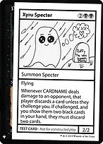 Xyru Specter — Mystery Booster Playtest Cards 2019 51
