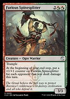 Furious Spinesplitter — Ravnica: Clue Edition 33