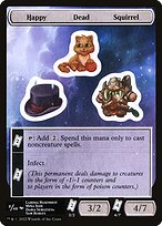 Happy Dead Squirrel — Unfinity Sticker Sheets 8
