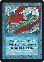 Maldição do Elemental Azul — Limited Edition Alpha 49