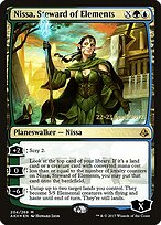 Nissa, Guardiã dos Elementos — Amonkhet Promos 204s