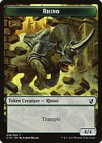 Rhino — Commander 2019 Tokens 18