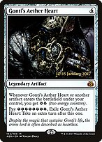 Coração Etérico de Gonti — Aether Revolt Promos 152s