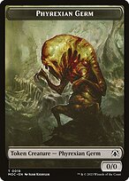 Phyrexian Germ — March of the Machine Commander Tokens 19