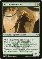Mestre das Feras Abzan — Fate Reforged 119