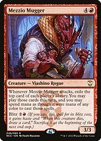 Assaltante do Mezzio — New Capenna Commander Promos 49p