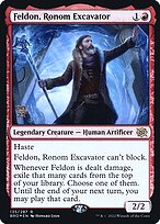 Feldon, Escavador de Ronom — The Brothers' War Promos 135s