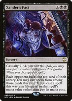 Pacto de Xander — New Capenna Commander Promos 43p