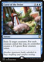 Maldição do Suíno — Kaldheim Commander 37
