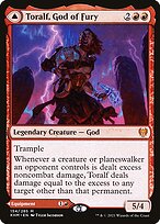 Toralf, Deus da Fúria // Martelo de Toralf — Kaldheim 154