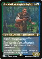 Gor Muldrak, Amphinólogo — Commander Legends 597