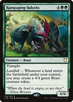 Baloths Enfurecidos — Commander 2018 158