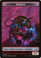 Gremlin — March of the Machine Commander Tokens 25
