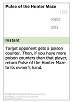 Pulse of the Hunter Maze — Unknown Event RG03c