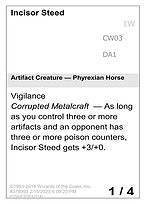 Incisor Steed — Unknown Event CW03