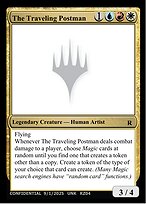 The Traveling Postman — Unknown Event RZ04t