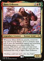 Hans Eriksson — Commander Legends 279